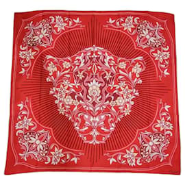 Sciarpa Cartier in seta rossa