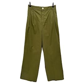 Vaqueros Frame Denim Caqui de Algodón Talla 26