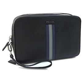 Borsa a mano Prada 2VF052 in pelle nera