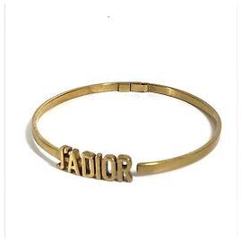 Collier Choker JADIOR en or de Christian Dior