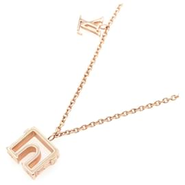 Collana in oro rosa Louis Vuitton con pendente Arc de Triomphe