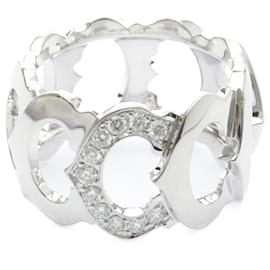 Cartier C Doing Diamant Weißgold Bandring
