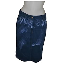Dolce & Gabbana Gonna Jeansrock Blau