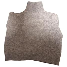 Suéter Maje de cachemira gris