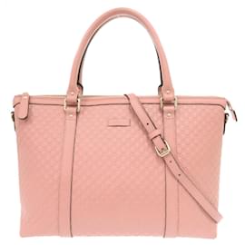 Borsa a mano in pelle Micro Guccissima di Gucci