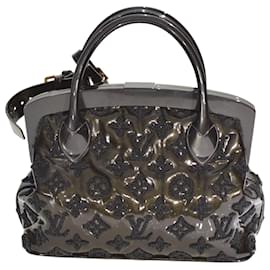 Borsa Lockit BB in pelle verniciata Monogram nera edizione limitata Louis Vuitton M40604