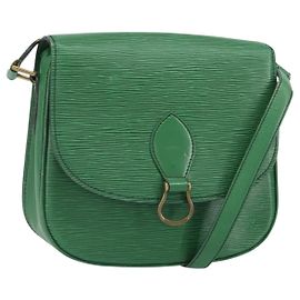 LOUIS VUITTON Borsa a Spalla Epi Saint Cloud GM Verde M52194 LV Auth 171072