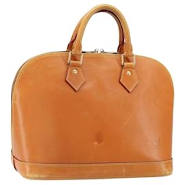 LOUIS VUITTON Borsa a Mano Alma in Pelle Nomad Beige M85000 LV Auth ti3649