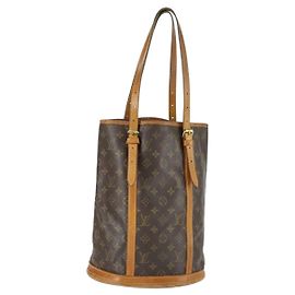 LOUIS VUITTON Sac à épaule Monogram Bucket GM M42236 LV Auth hk3442