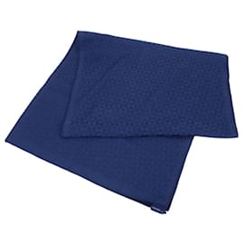 Hemd aus Kaschmir, Wolle und Seide in Marineblau von Hermès