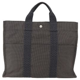 Borsa Fourre-tout Herline in tela Hermès
