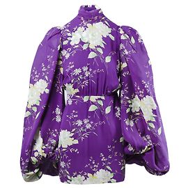 Autre Marque Vestido Mini Estampado Floral Gobi da The Attico