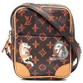 Louis Vuitton Marrone Grace Coddington Catogram Paname PM