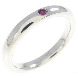Tiffany & Co Tiffany Silber 925 Bandring mit Rubin