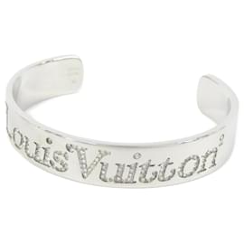Louis Vuitton Bracciale Quadrato in Ottone LV Strass M MP2693