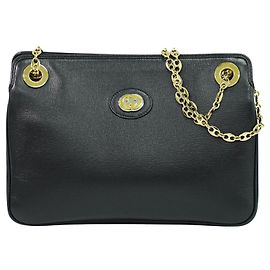 Borsa a spalla Gucci Marina Chain in pelle mini