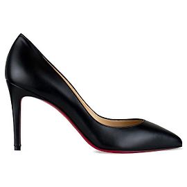 Christian Louboutin Pigalle 85 Pumps aus schwarzem Leder