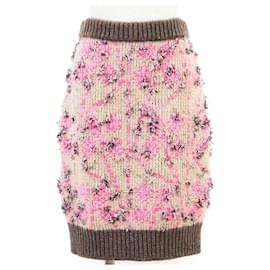 Falda de cachemira y lana virgen Chanel P73897