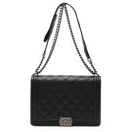 Chanel Boy Chanel 30 Schultertasche aus Kalbsleder