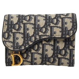 Christian Dior Dior Oblique Jacquard Coin Case