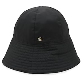 Sombrero bucket de poliéster Gucci GG Marmont