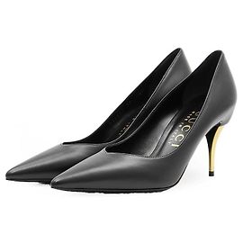 Pumps in pelle Gucci NAPPA CHARLOTTE NERO