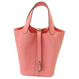 Borsa Hermès Picotin Lock Trillon in pelle Clemence