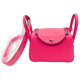 Borsa a Spalla Hermès Lindy Mini Taurillon Clemence