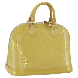 LOUIS VUITTON Handtasche Monogram Vernis Alma PM Dunne M90170 LV Auth ka2396