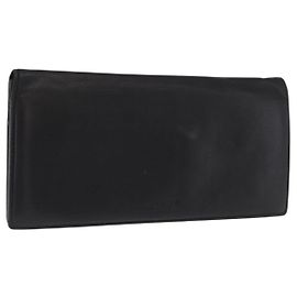 LOEWE Lange Geldbörse aus Leder Schwarz Auth BA10581