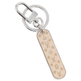 LOUIS VUITTON Porte Cres Skate Board Charm metallo Beige MP3135 LV Auth 168052M