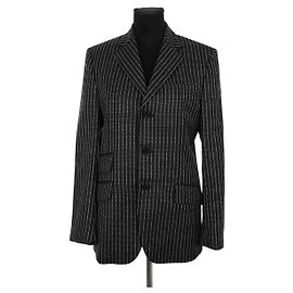 Maison Martin Margiela Schwarzer Wollblazer