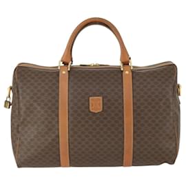 Borsa Boston Macadam Vintage Celine in tela e pelle - Céline