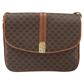 Céline Celine Vintage Macadam Tela e Pelle