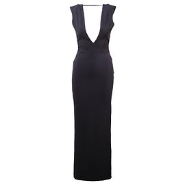 Autre Marque Schwarzes Maxi-Kleid Solace London