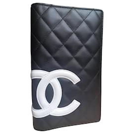 Portafoglio Chanel Cambon in pelle multicolore
