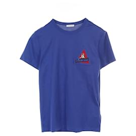 Moncler Blue Cotton Top