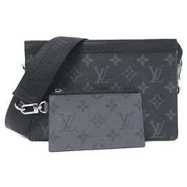 Tragbare Geldbörse Louis Vuitton Monogram Eclipse Reverse Gaston