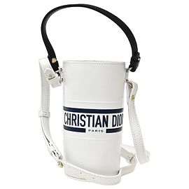 Christian Dior Vibe Flaschenhalter aus bedrucktem Leder