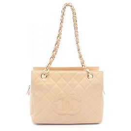 Borsa a Spalla Chanel Matelassé in Pelle di Agnello Beige