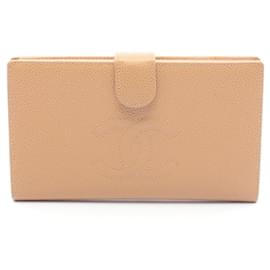 Cartera larga bifold Chanel Coco Mark