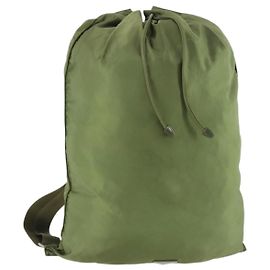 Zaino PRADA in nylon khaki argento autentico bs32692