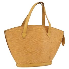 LOUIS VUITTON Borsa a Mano Epi Saint Jacques Gialla M52279 LV Auth 172034