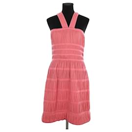 Abito in seta rosa - Alaïa