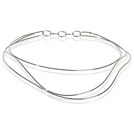 Collana Wave in oro bianco Elsa Peretti di Tiffany & Co.