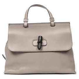 Gucci Borsa in pelle Bamboo Daily Top Handle
