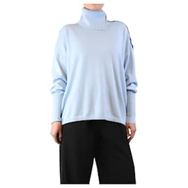 Light blue high-neck jumper - size L - Autre Marque