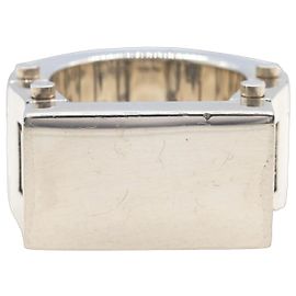 Bottega Veneta Silber Sterlingsilber Bandring