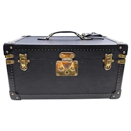 VANITY VINTAGE LOUIS VUITTON MALE BOITE A BOUTEILLES PELLE EPI NERA - Louis Vuitton