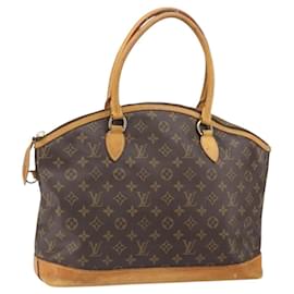 LOUIS VUITTON Borsa a Mano Lockit Orizzontale Monogram M40104 LV Auth 171771